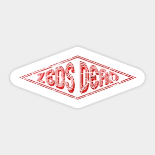 Zeds Dead - Redline Vintage Wajik Sticker